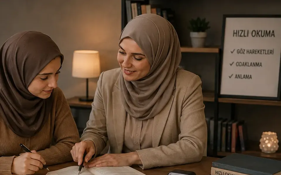 Hızlı Okuma eğitiminden bir görüşme anı