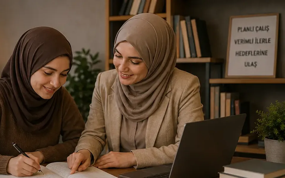 Öğrenci Koçluğu eğitiminden bir görüşme anı